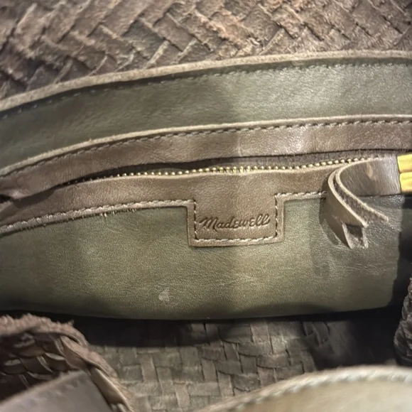 Brown leather Madewell purse - Picture 4 of 4